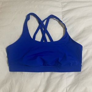 Lululemon energy sports bra in blue